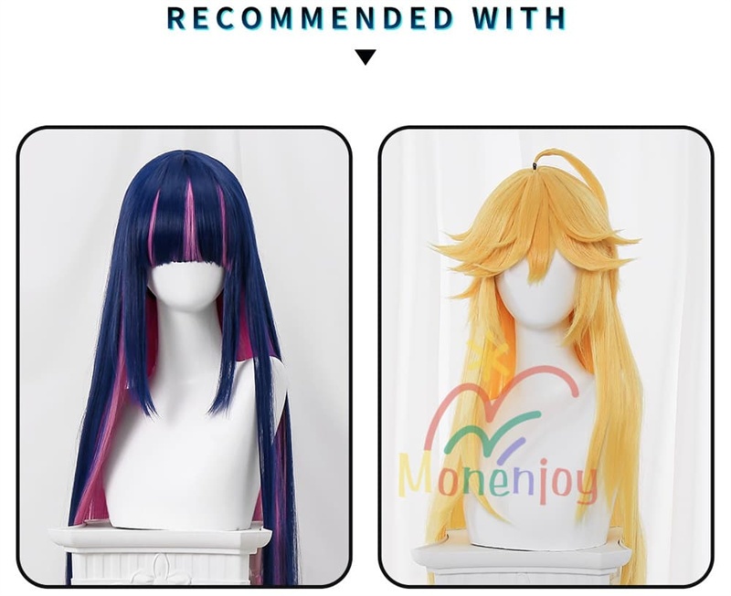 Monenjoy パンティ&ストッキングwithガーターベルト パンスト姉妹 ユニフォーム コスプレ衣装 newpsg NewPSG/#Newパンスト New PANTY & STOCKING with GARTERBELT