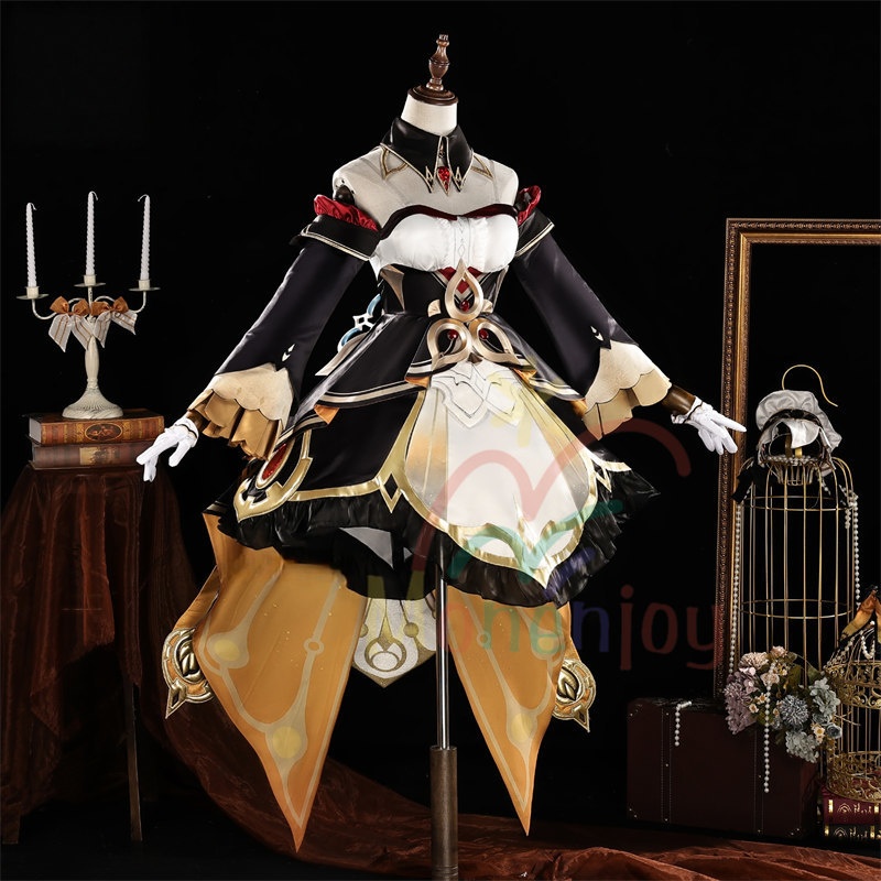 Monenjoy 原神　サンドローネ　コスプレ衣装　傀儡　執行官コスチューム　ナドクライ編　イベント　3d樹脂製パーツ　洋服