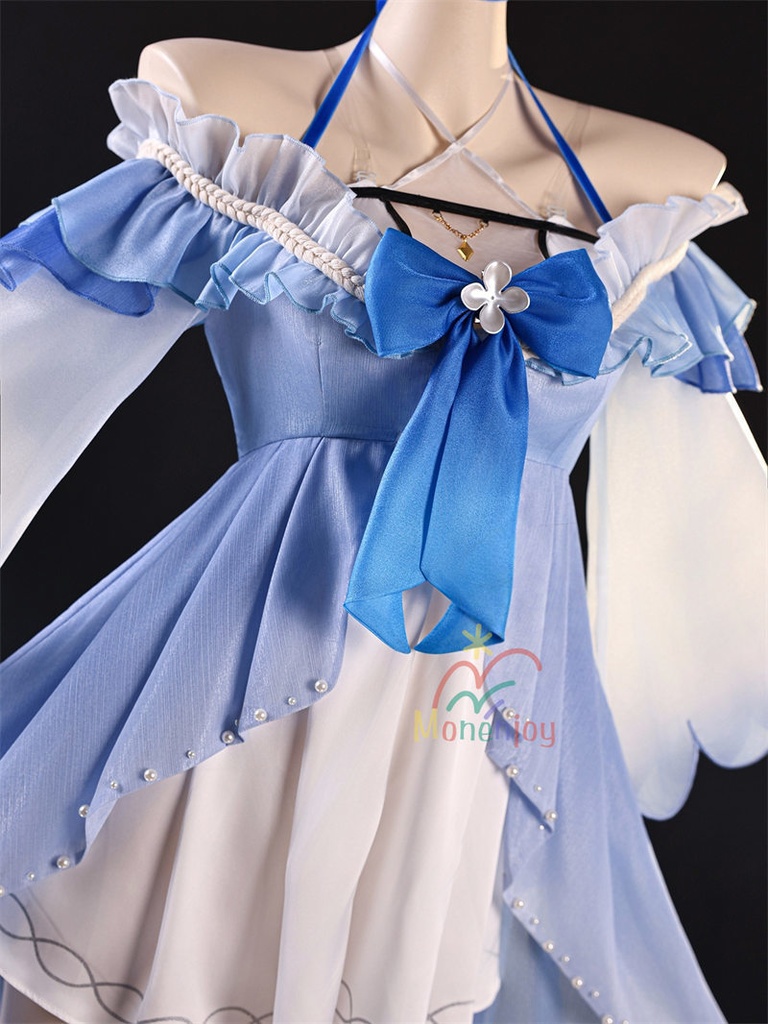 Monenjoy 鳴潮 カルテジア 水着 コスプレ衣装 フルールドリス コスチューム 髪飾り付 イベント