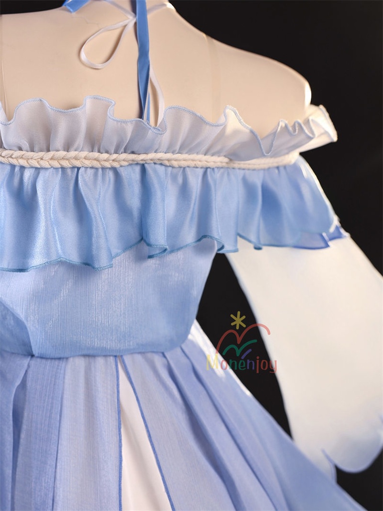 Monenjoy 鳴潮 カルテジア 水着 コスプレ衣装 フルールドリス コスチューム 髪飾り付 イベント