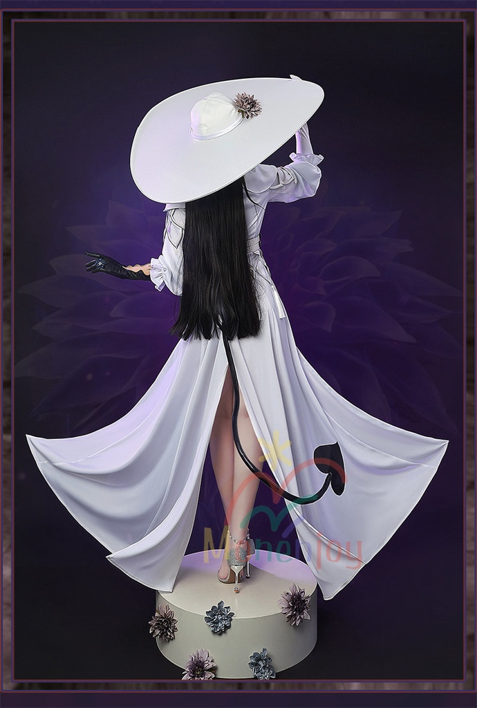 完売次第終了 SML納品 Monenjoy 崩壊スターレイル コンスタンス 永火官邸 ダリア コスプレ衣装 帽子付 天外衛星通信 コスチューム 3d樹脂製パーツ ハロウィン