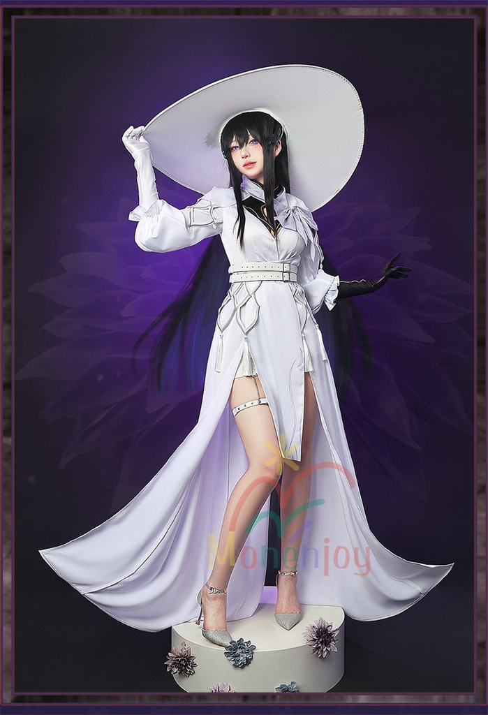 完売次第終了 SML納品 Monenjoy 崩壊スターレイル コンスタンス 永火官邸 ダリア コスプレ衣装 帽子付 天外衛星通信 コスチューム 3d樹脂製パーツ ハロウィン