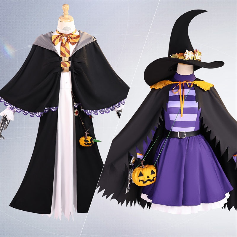 Monenjoy 葬送のフリーレン × ORBcafe ハロウィン限定 フェルン フリーレン コスプレ衣装 ハロウィン コスチュームシュタルク (Stark) テーマ:キャンプで天体観測