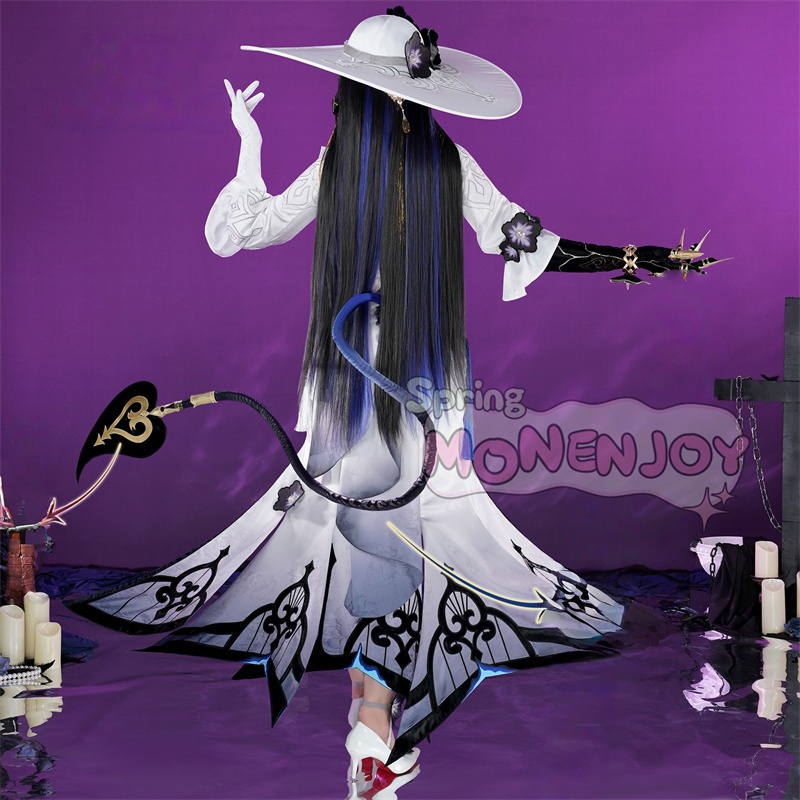 予約販売 Monenjoy 崩壊スターレイル コンスタンス 永火官邸 ダリア 合金製パーツ コスプレ衣装 帽子付 天外衛星通信 コスチューム