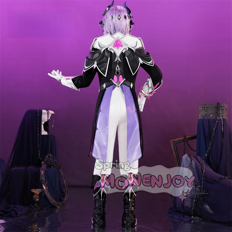 「予約販売」Monenjoy 原神 ドゥリン Durin コスプレ衣装 合金製パーツ ドラコ・ルベド座 翼+尻尾+武器+ウィッグ別途追加可能 魔龍ドゥリン 仮装 ハロウィン