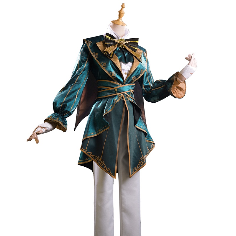 Monenjoy 第五人格 アイデンティティ5 曲芸師 コスプレ衣装 【UR】ティーパーティー 帽子付 +発光蝶リボン | 高品質・即納対応