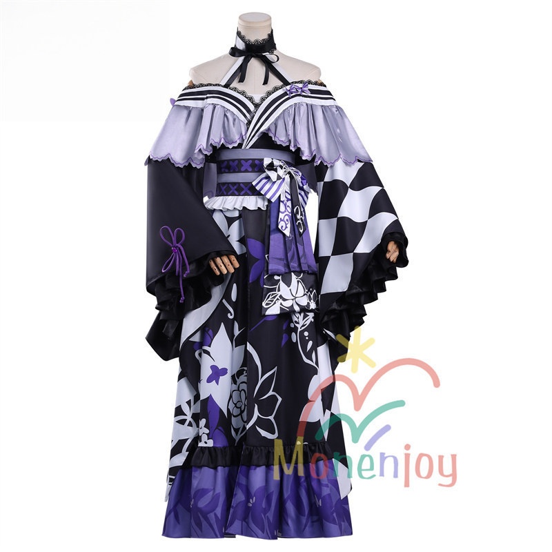 Monenjoy 魔法少女ノ魔女裁判 宝生マーゴ コスプレ衣装 和洋折衷 ワンピース 仮装