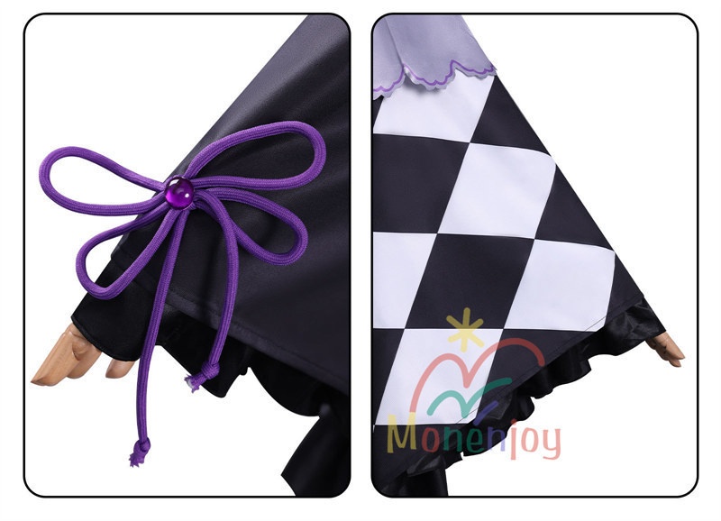 Monenjoy 魔法少女ノ魔女裁判 宝生マーゴ コスプレ衣装 和洋折衷 ワンピース 仮装