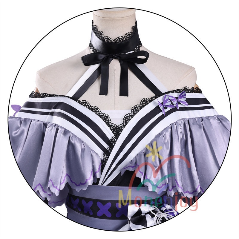 Monenjoy 魔法少女ノ魔女裁判 宝生マーゴ コスプレ衣装 和洋折衷 ワンピース 仮装