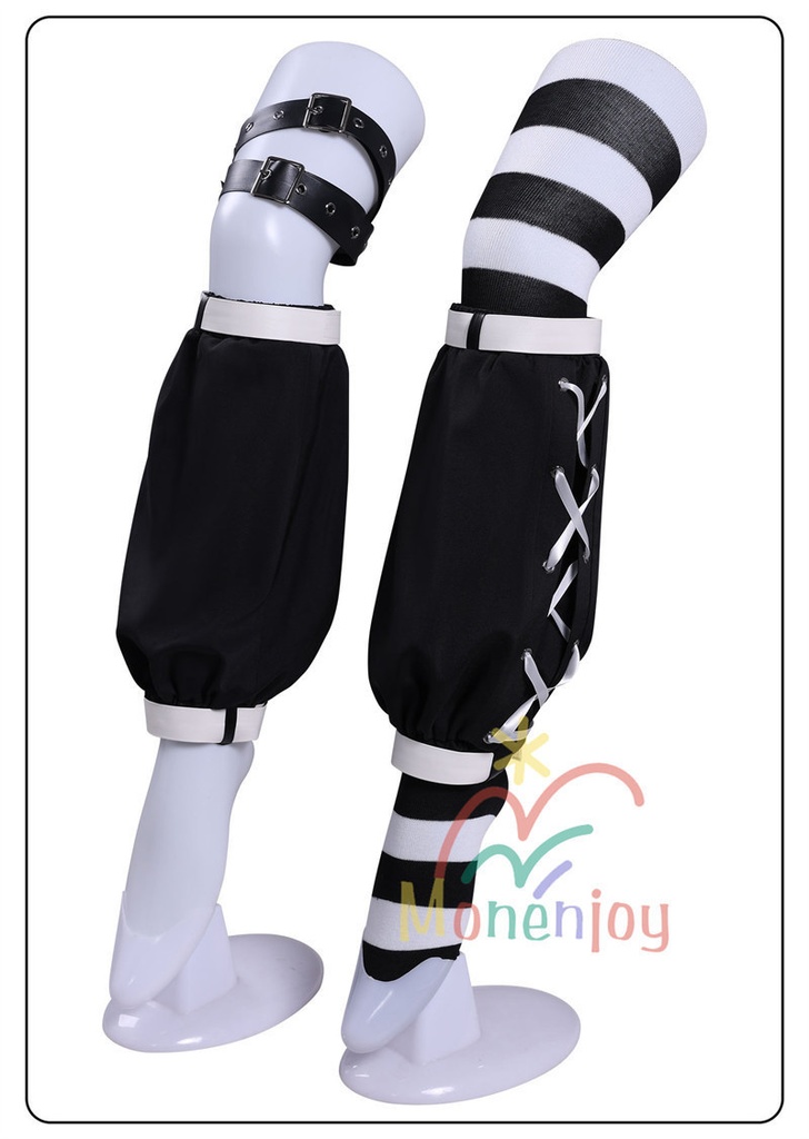 Monenjoy 魔法少女ノ魔女裁判 沢渡ココ コスプレ衣装 髪飾付 実況者 猫耳のヘッドフォン 孤独な配信者 翼+ぬいぐるみ付 ワンピース 仮装 イベント