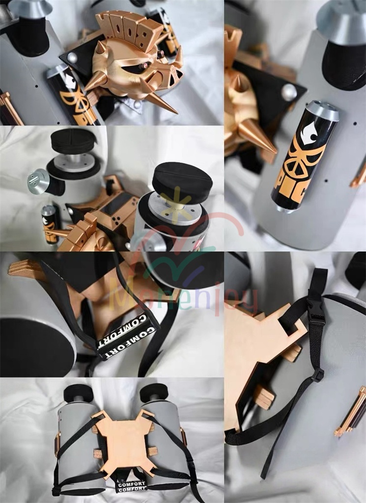 Monenjoy ゼンゼロ バーニス コスプレ道具 モチーフ武器 カリュドーンの子 バーニス・ホワイト コスプレ 武器モデル