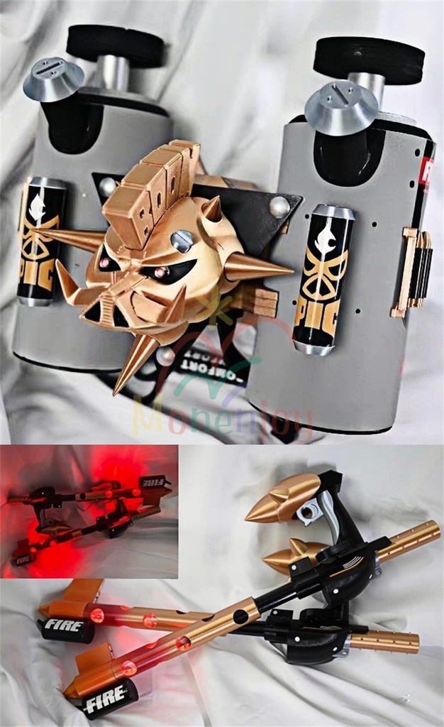 Monenjoy ゼンゼロ バーニス コスプレ道具 モチーフ武器 カリュドーンの子 バーニス・ホワイト コスプレ 武器モデル