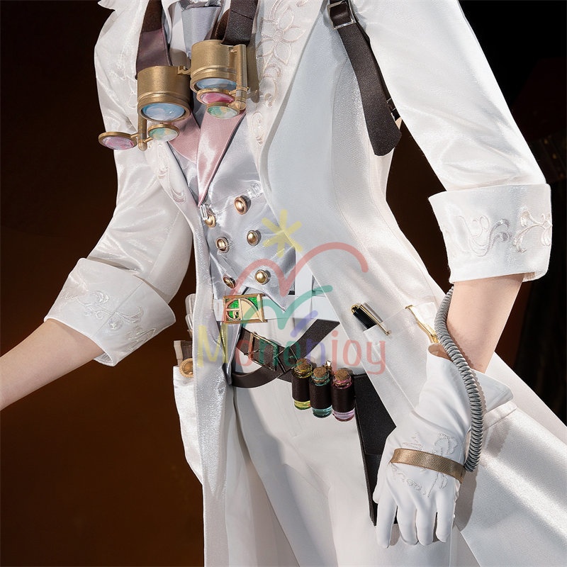 Monenjoy アイデンティティ5 サバイバー衣装 囚人の衣装 【UR】霊犀調査員 第五人格/IdentityV コスプレ衣装 3d樹脂製パーツ