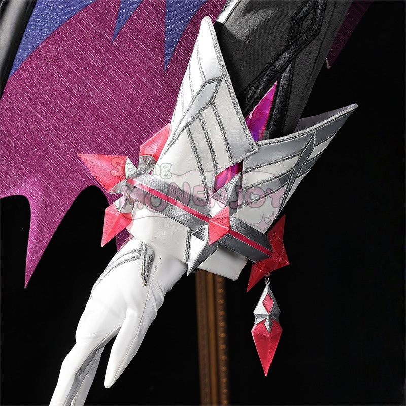 Monenjoy 原神 ドゥリン コスプレ 髪飾付 Durin コスプレ衣装 3樹脂製パーツ ドラコ・ルベド座 翼+尻尾+武器+ウィッグ別途追加可能 仮装 ハロウィン