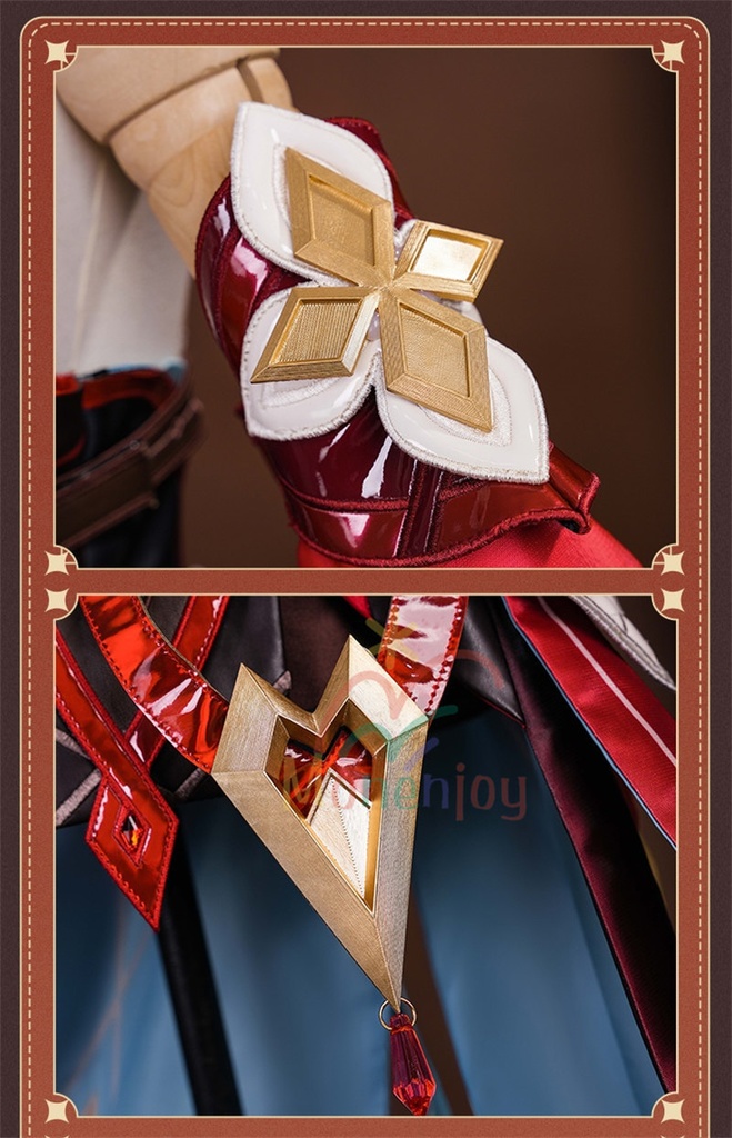 予約販売 Monenjoy 原神 アリス コスプレ衣装 コスチューム 帽子付 3d樹脂製パーツ 炎元素の神の目付 ナド・クライ編 魔術師 魔女 仮装 モンド / 魔女会