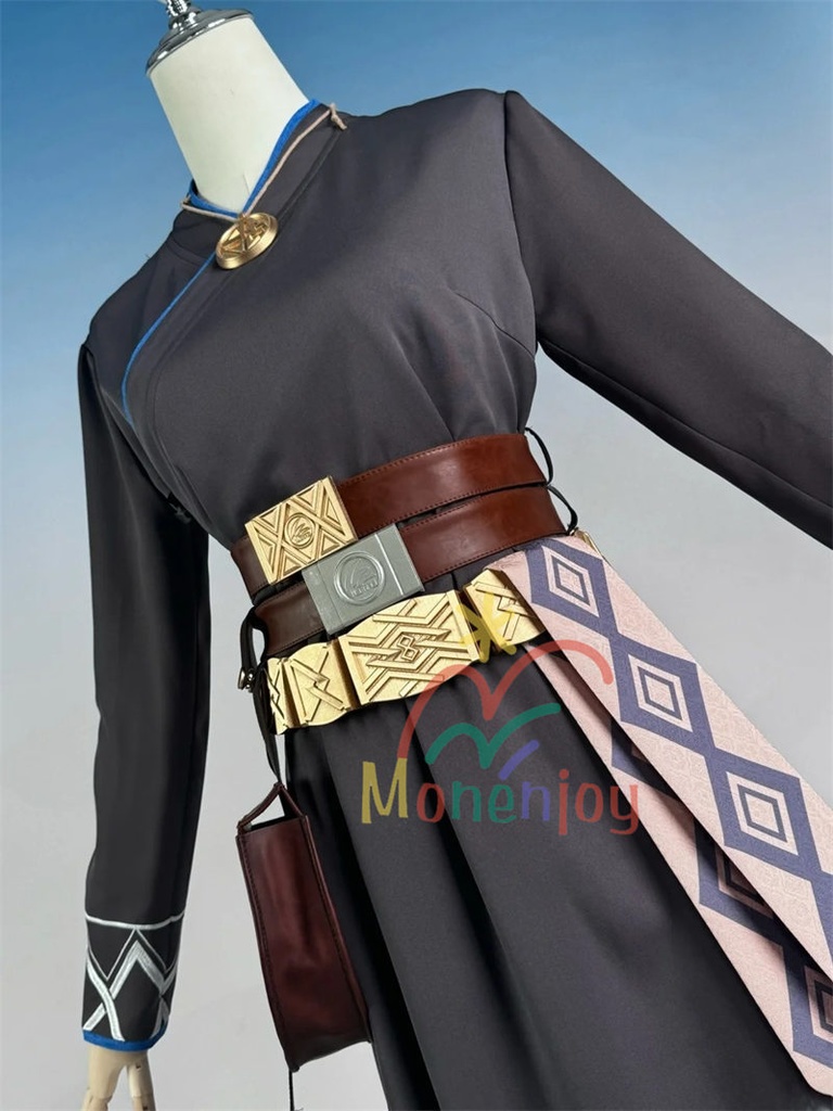 Monenjoy アークナイツ 聖聆プラマニクス コスプレ衣装 圣聆初雪 コスチューム Pramanix the Prerita イベント 仮装