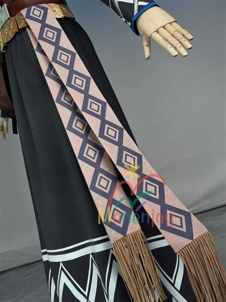 Monenjoy アークナイツ 聖聆プラマニクス コスプレ衣装 圣聆初雪 コスチューム Pramanix the Prerita イベント 仮装