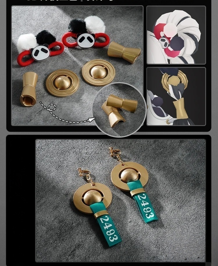 予約販売 Monenjoy ゼンゼロ ダイアリン コスプレ ワンピース 電話道具別途追加 3d樹脂製ヘアアクセサリー クランプスの黒枝 コスチューム ハロウィンコスチューム セット