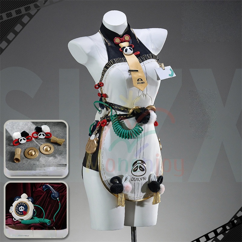 予約販売　Monenjoy ゼンゼロ ダイアリン　コスプレ　　ワンピース　電話道具別途追加　3d樹脂製ヘアアクセサリー　クランプスの黒枝　コスチューム　ハロウィンコスチューム セット