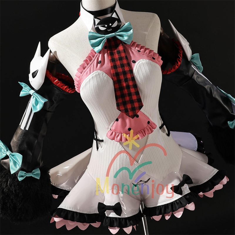 Monenjoy ゼンレスゾーンゼロ バーチャルアイドル 南宮羽 コスプレ衣装 翼追加 妄想エンジェル コスチューム