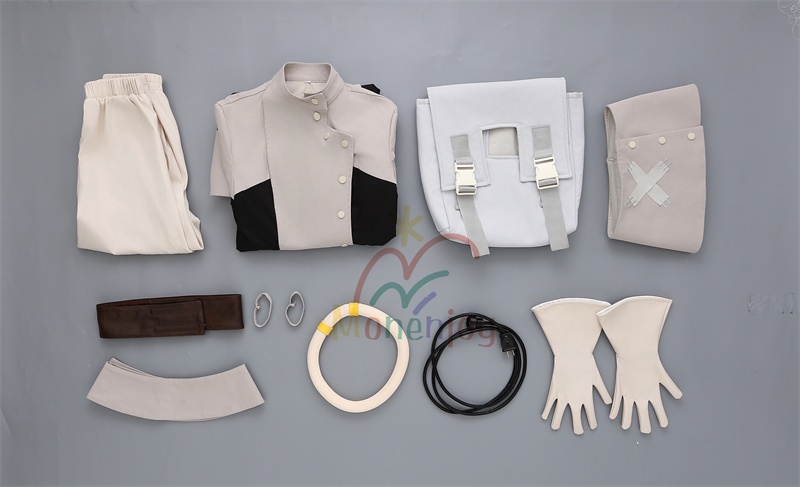 Monenjoy GACHIAKUTA エイシア・スティルザ コスプレ衣装 鞄+帽子付 ガチアクタ コスチューム イベント