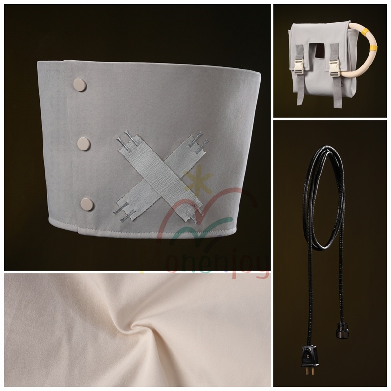 Monenjoy GACHIAKUTA エイシア・スティルザ コスプレ衣装 鞄+帽子付 ガチアクタ コスチューム イベント