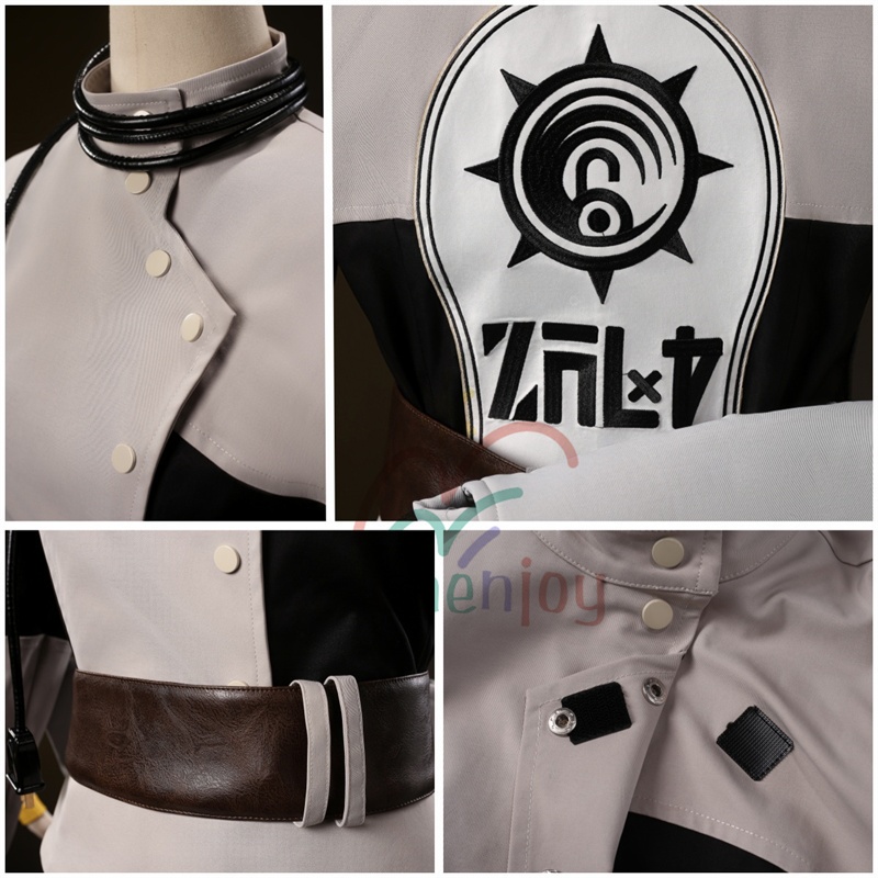 Monenjoy GACHIAKUTA エイシア・スティルザ コスプレ衣装 鞄+帽子付 ガチアクタ コスチューム イベント