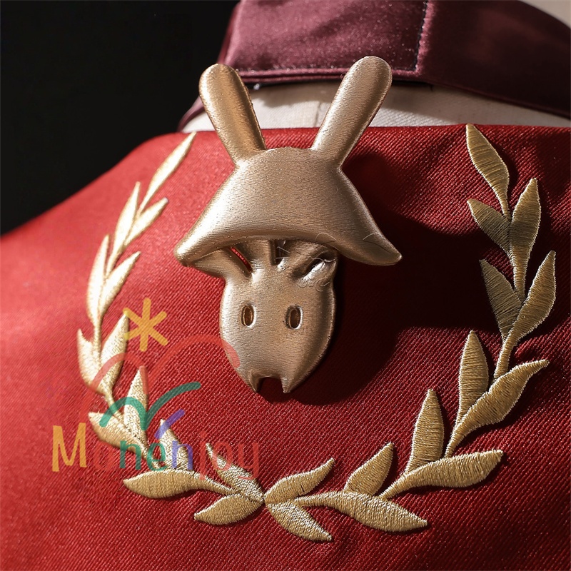 第一弾予約中 Monenjoy 崩壊スターレイル 火花 コスプレ衣装 ドレス フルセット 3D樹脂パーツ ぬいぐるみ付き スタレ コスチューム 二相楽園 愉悦 仮装