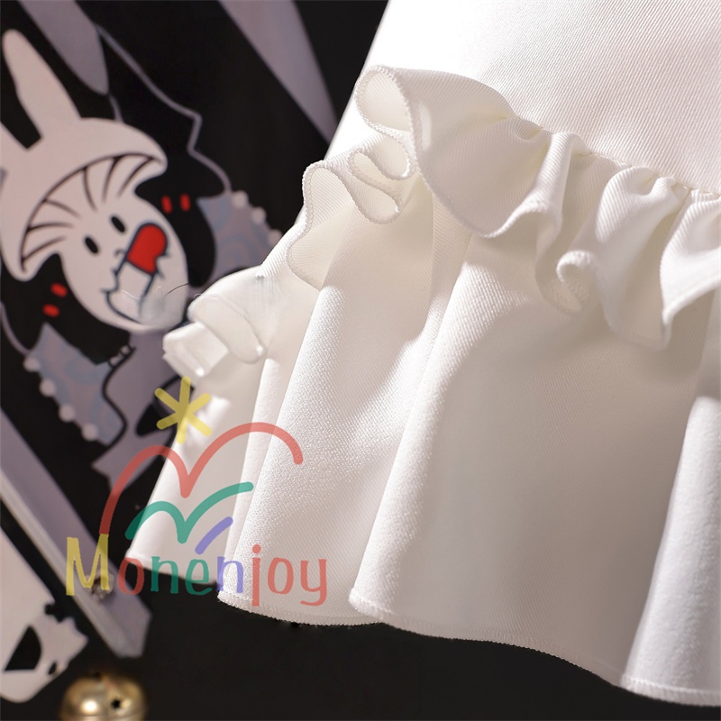 第一弾予約中 Monenjoy 崩壊スターレイル 火花 コスプレ衣装 ドレス フルセット 3D樹脂パーツ ぬいぐるみ付き スタレ コスチューム 二相楽園 愉悦 仮装