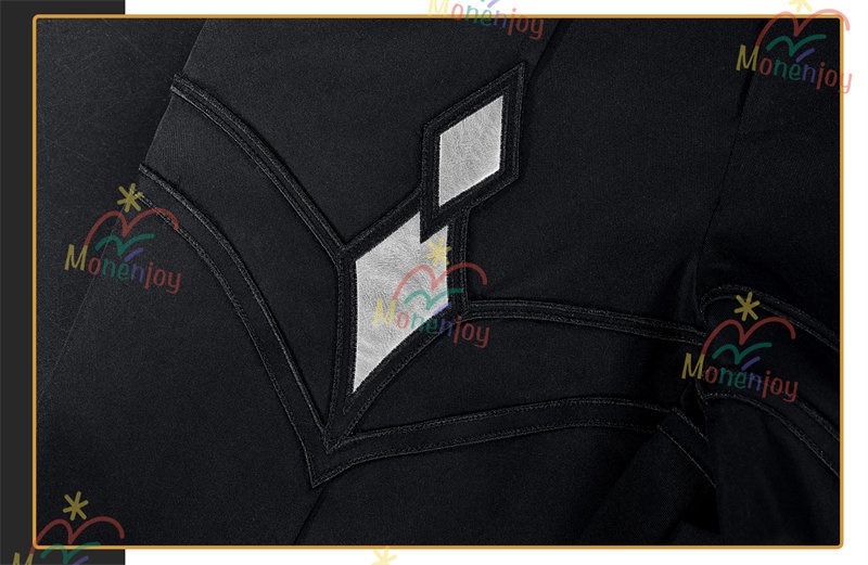 Monenjoy 原神 イルーガ コスプレ衣装 3D樹脂パーツ付 | Illuga ライトキーパー 闇夜の鶯 コスチューム