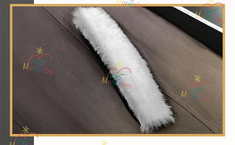 Monenjoy 原神 イルーガ コスプレ衣装 3D樹脂パーツ付 | Illuga ライトキーパー 闇夜の鶯 コスチューム