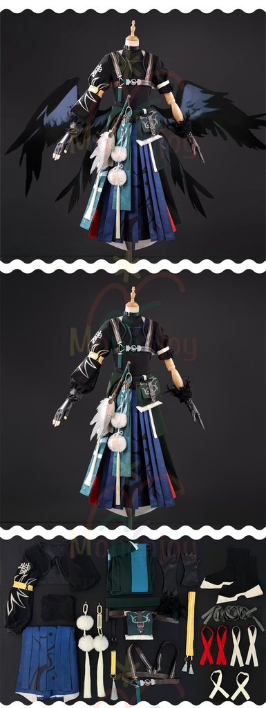 Monenjoy ゼンゼロ はるまさ ハロウィン 悠真 ハロウィン限定 同人衣装 コスチューム イベント 扇子+マスク追加購入対応