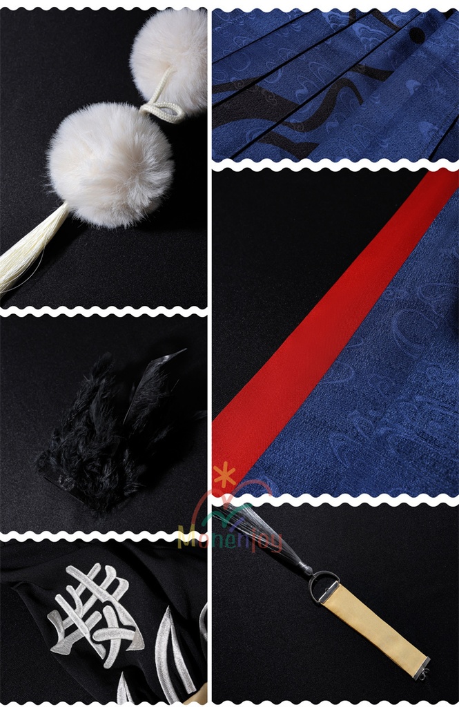 Monenjoy ゼンゼロ はるまさ ハロウィン 悠真 ハロウィン限定 同人衣装 コスチューム イベント 扇子+マスク追加購入対応