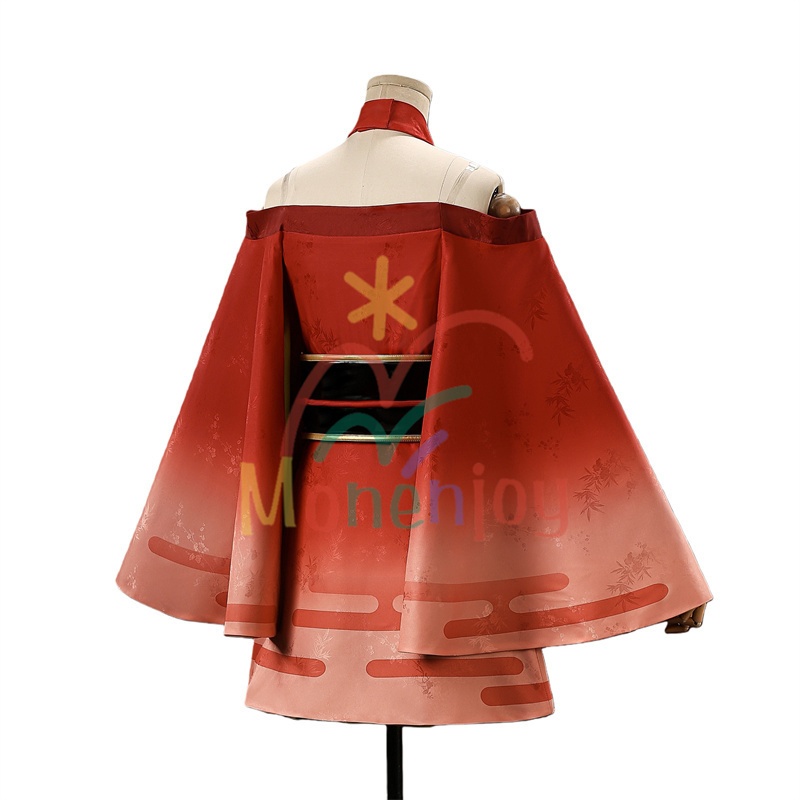 Monenjoy 超かぐや姫! かぐや ジャカード生地 コスプレ衣装 イベントハロウィン学園祭用 コスチューム