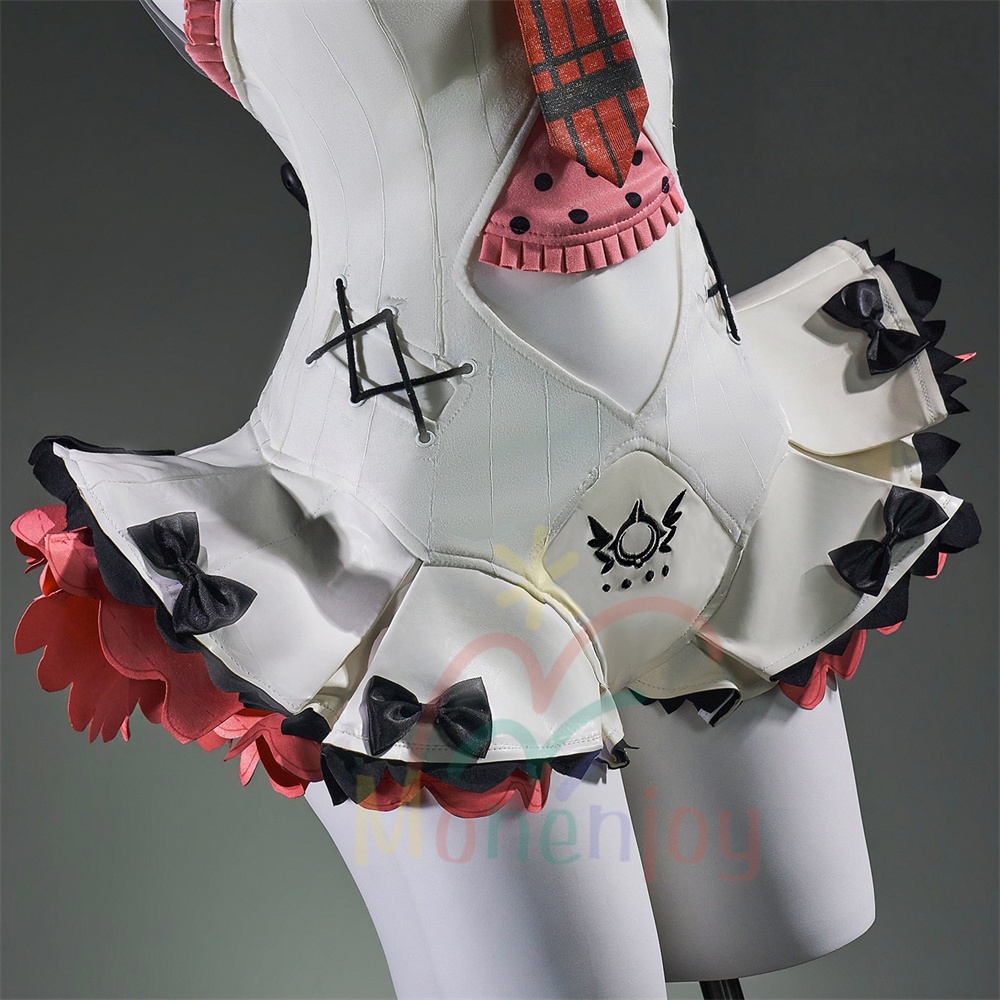 Monenjoy ゼンレスゾーンゼロ 南宮羽 コスプレ衣装 舞台服 ライブ服 3d樹脂製パーツ 翼贈り 妄想エンジェル ゼンゼロ/ZZZ