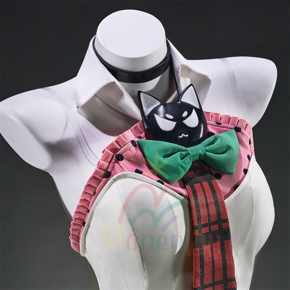 Monenjoy ゼンレスゾーンゼロ 南宮羽 コスプレ衣装 舞台服 ライブ服 3d樹脂製パーツ 翼贈り 妄想エンジェル ゼンゼロ/ZZZ