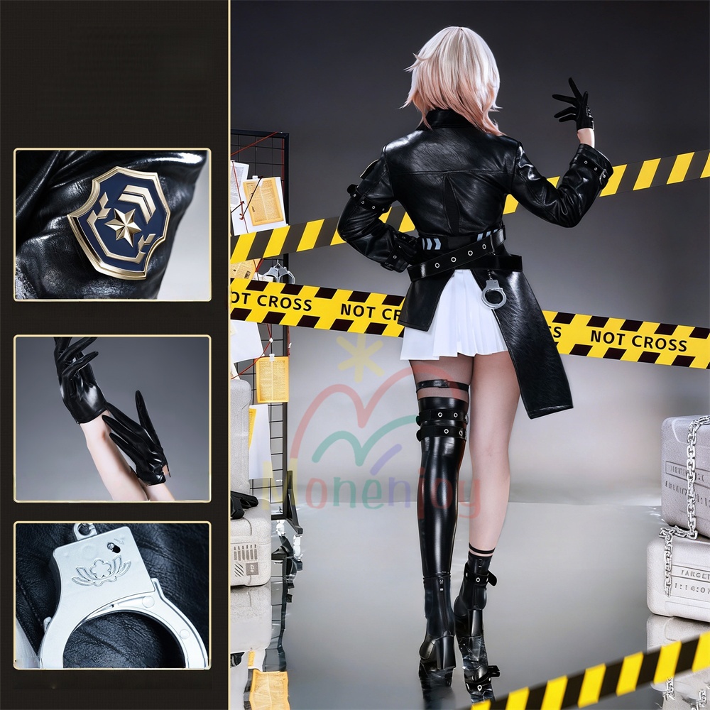 Monenjoy 崩壊スターレイル 朽葉 コスプレ衣装 治安官 クチバ NPC 金属製パーツ 反壊滅同盟 二相楽園 コスチューム