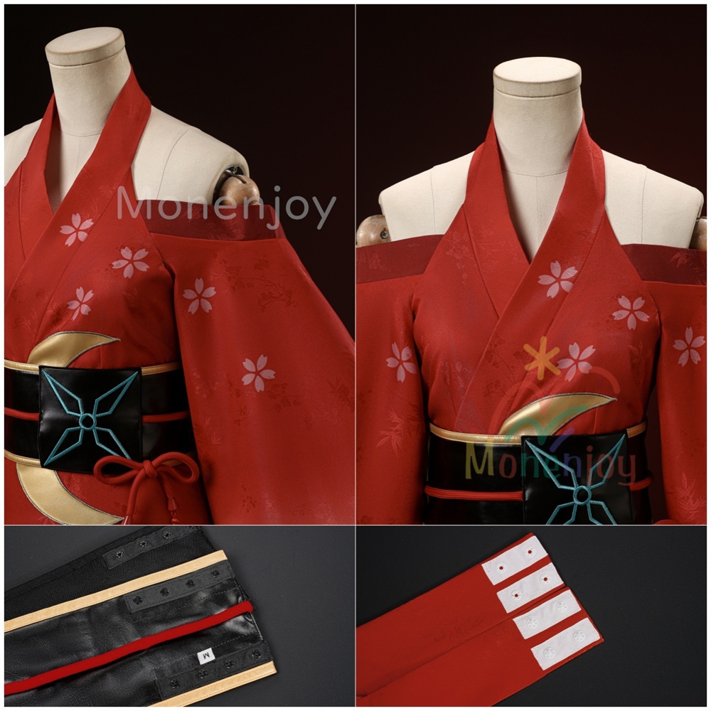 Monenjoy 超かぐや姫 かぐや コスプレ衣装 ジャカード生地 少女 コスチューム ハロウィン 仮装 髪飾付