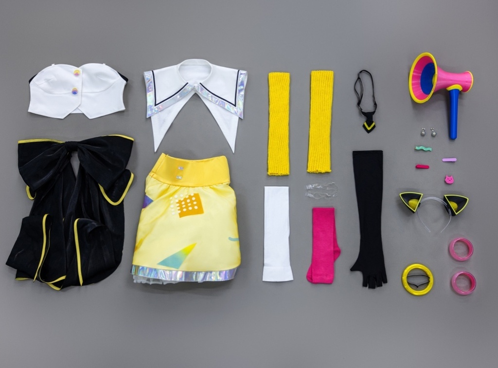 Monenjoy バンドリ! 仲町あられ コスプレ衣装 夢限大みゅーたいぷ コスチューム イベント 仮装 ライブ服