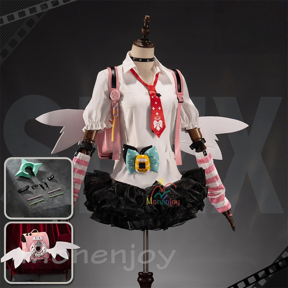 Monenjoy ゼンレスゾーンゼロ ゼンゼロ 千夏 コスプレ衣装 仮装 鞄追加対応 舞台服