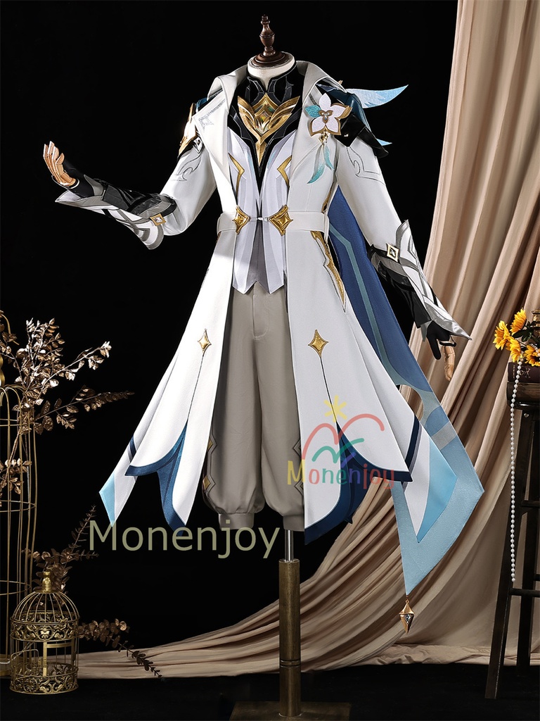 Monenjoy 原神 空 蛍 コスプレ衣装コスチューム 新たなる天地 コスチューム 3d樹脂製パーツ
