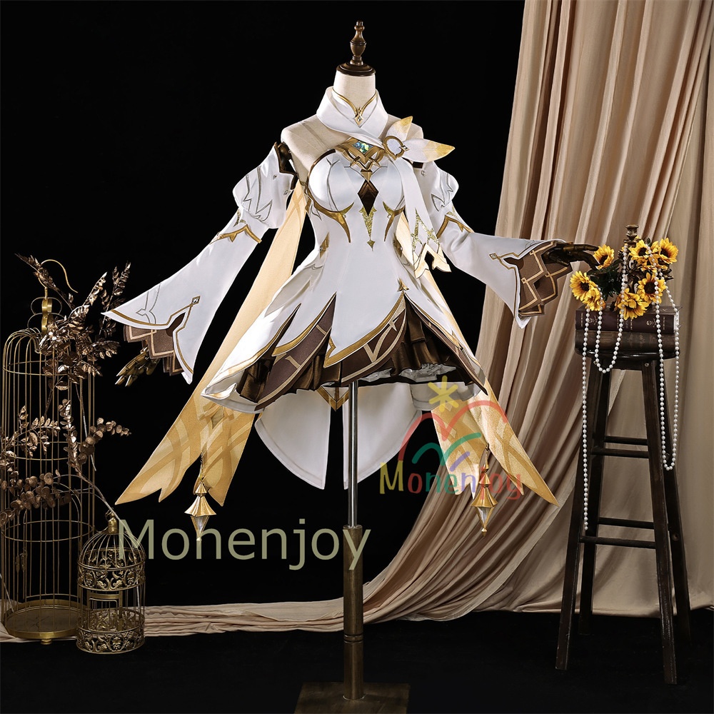 Monenjoy 原神 蛍 コスプレ衣装 発光番 コスチューム 新たなる天地 コスチューム 3d樹脂製パーツ