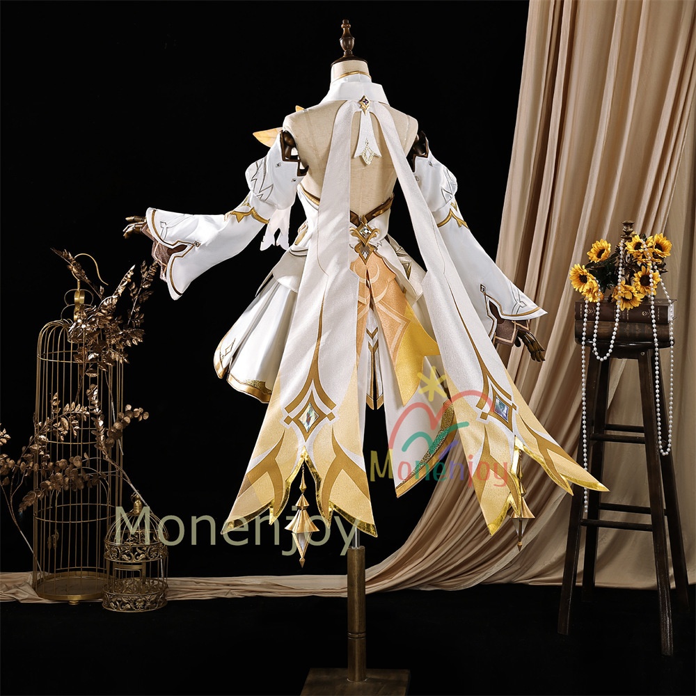 Monenjoy 原神 蛍 コスプレ衣装 発光番 コスチューム 新たなる天地 コスチューム 3d樹脂製パーツ