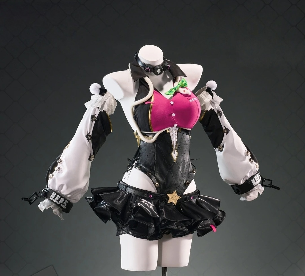 onenjoy ゼンゼロ シーシィア コスプレ衣装 3d樹脂製パーツ 本格樹脂製マニュキア付 コスチューム 都市秩序部 イベント