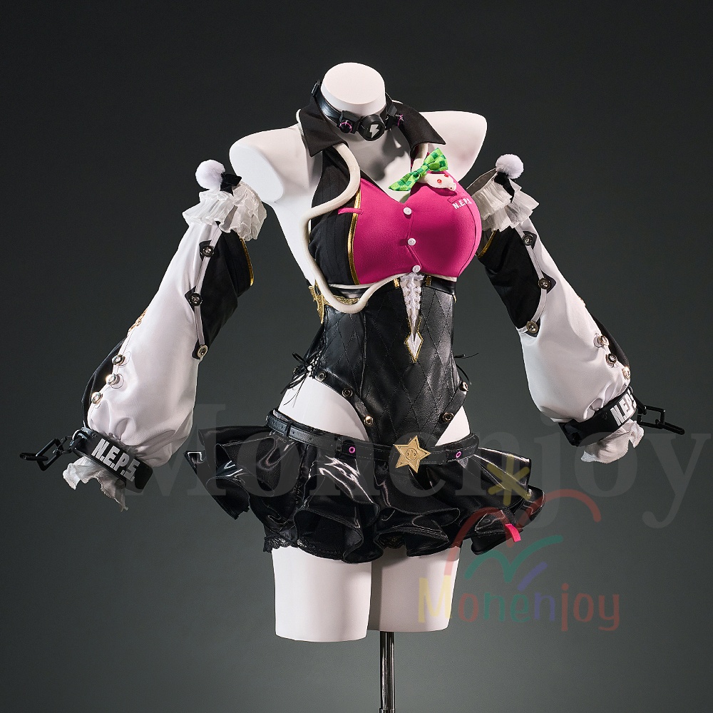 onenjoy ゼンゼロ シーシィア コスプレ衣装 3d樹脂製パーツ 本格樹脂製マニュキア付 コスチューム 都市秩序部 イベント