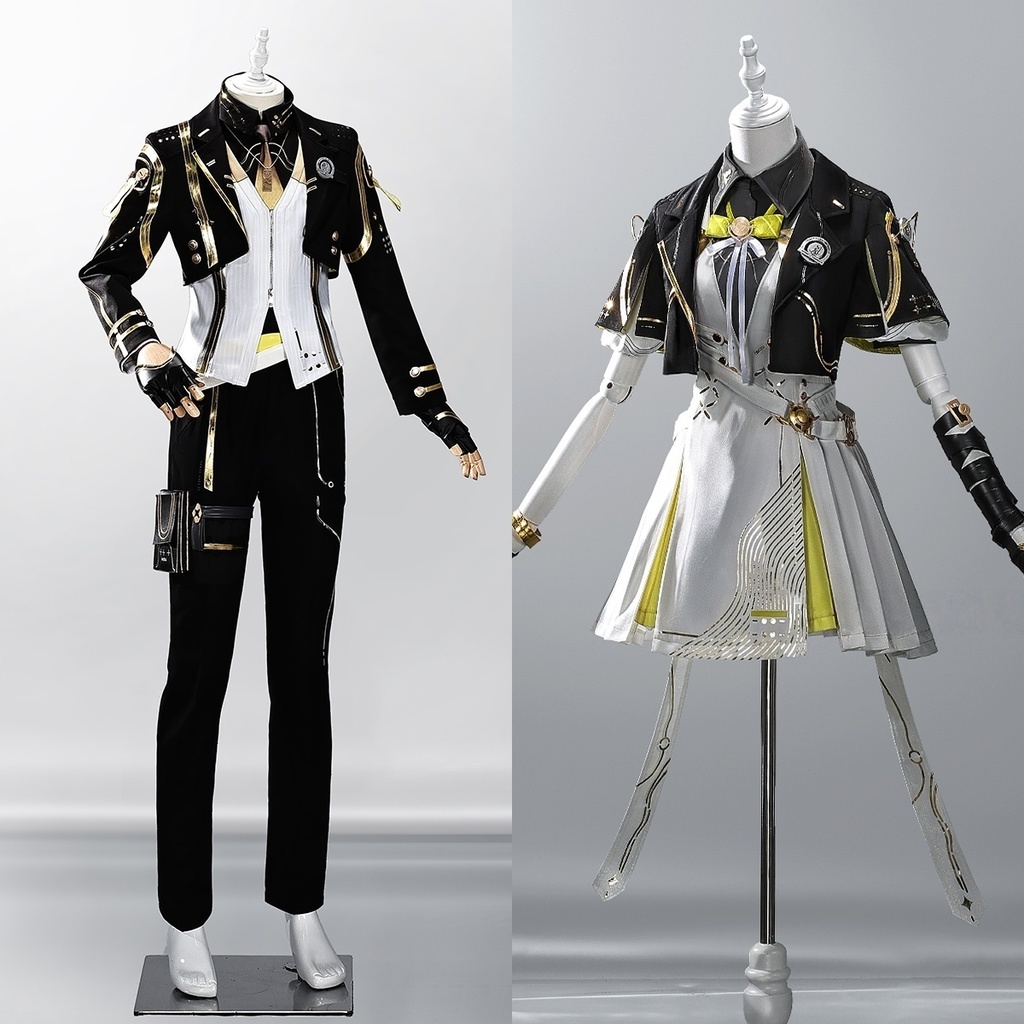 Monenjoy 鳴潮 漂泊者 永久に輝く星明り ユニフォーム コスプレ衣装 制服 舞台服 イベント