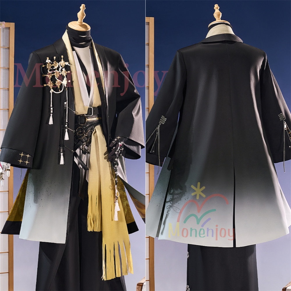 Monenjoy アークナイツ ウァン コスプレ衣装 龍角付 望 Wang コスプレ衣装 イベント 仮装 舞台