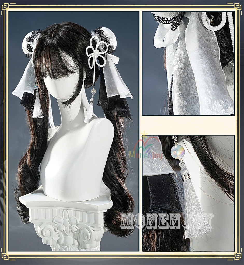 Monenjoy NARAKA:BLADEPOINT 玉雪の心 殷紫萍 コスプレ衣装 ドレス 武者 コスチューム