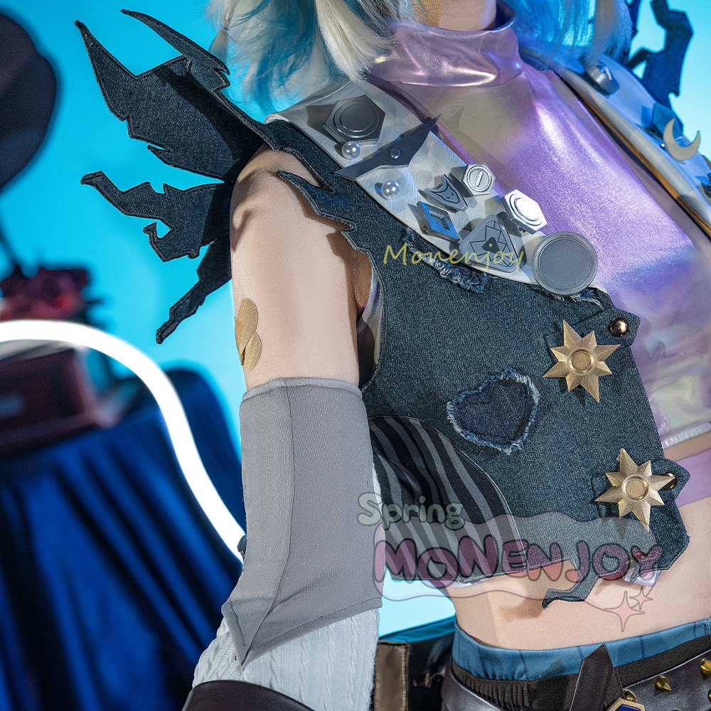 Monenjoy IdentityV 第五人格 幻灯師 コスプレ衣装 フラバルー UR衣装 アマンダ・ゲイティス コスチューム 帽子+尻尾追加対応 イベント