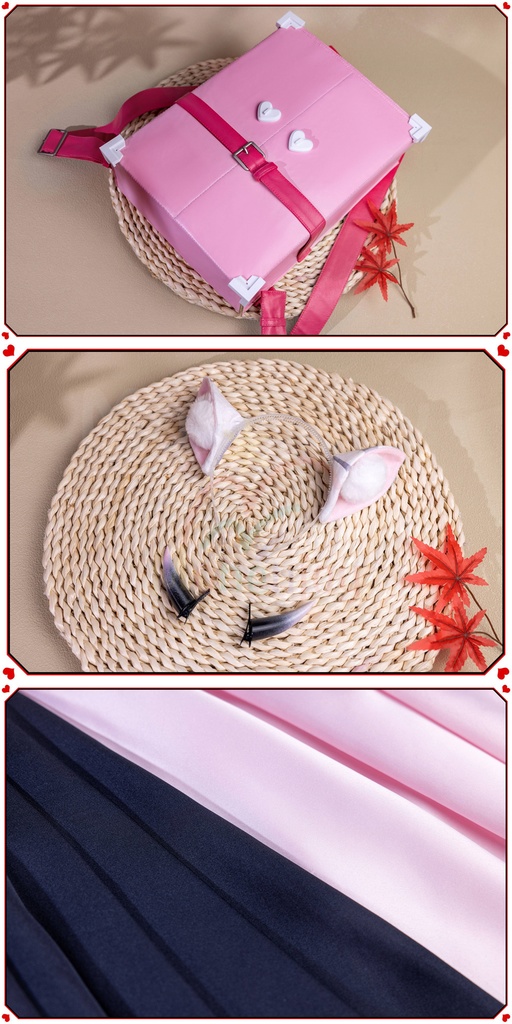 Monenjoy 超かぐや姫 駒沢 乃依 コスプレ衣装 こまざわ のい ゴスロリ風 Black onyXのメンバー コスチューム 鞄追加対応